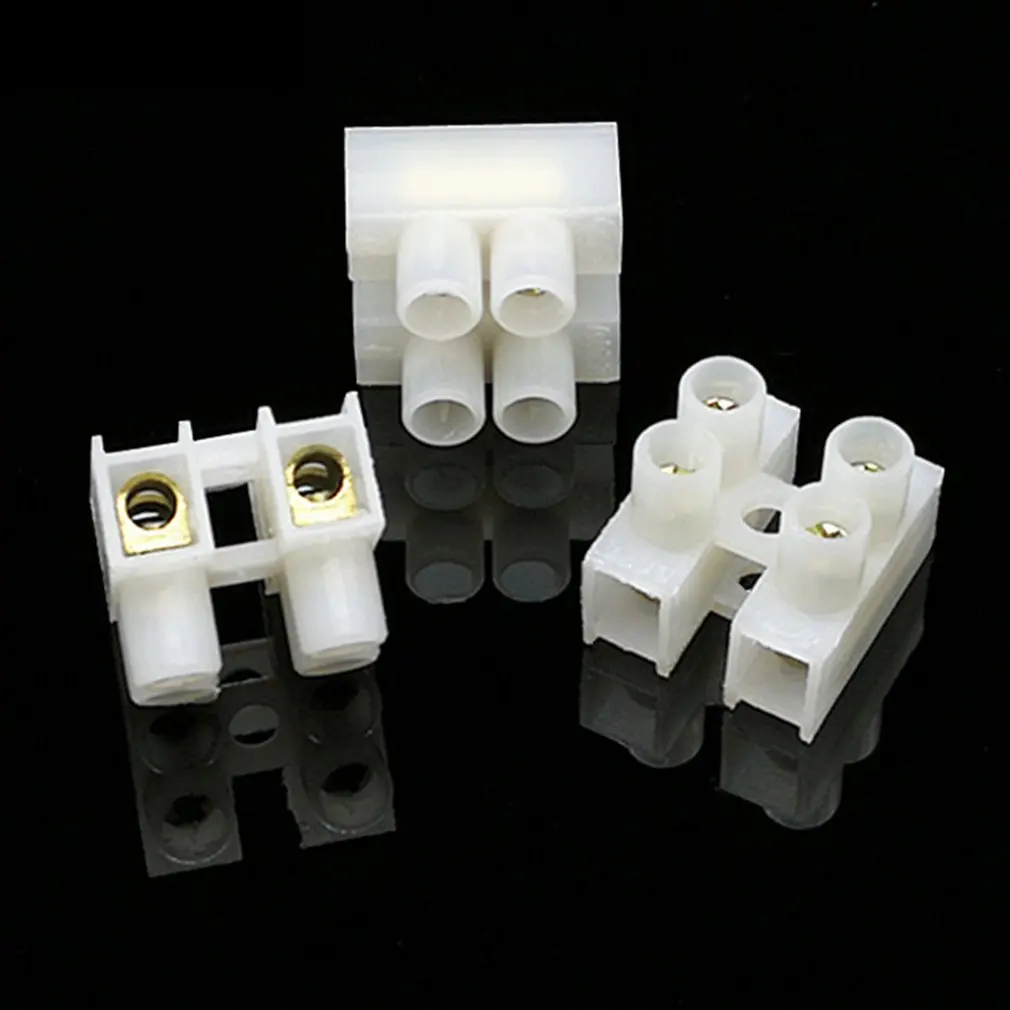 Professional Durable Use 10A 2 Pins Electrical Cable Connectors Quick Splice Lock Wire Terminals Set |