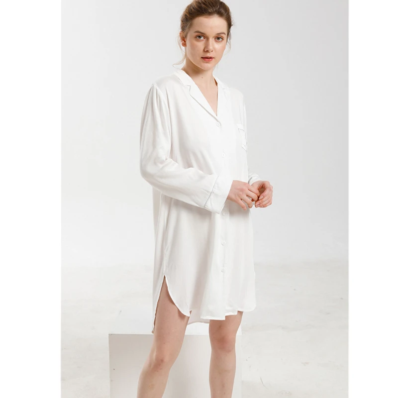 2021 женские ночные рубашки хлопковая Домашняя одежда ночная рубашка с длинным