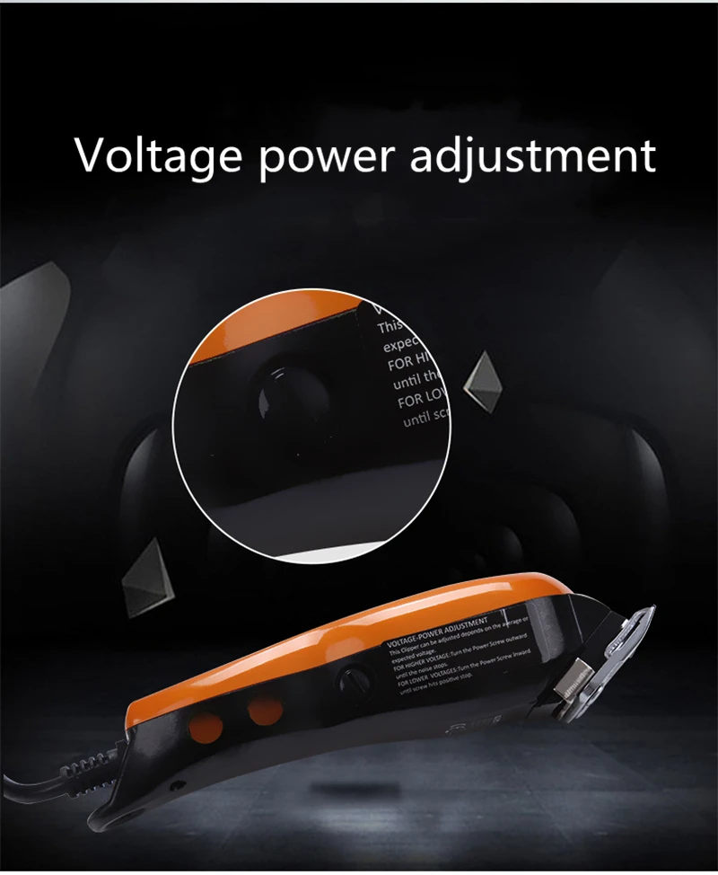 IGEMEI men barber clippers barber clippers with Cord stainless steel blade trimmer for men cortar pelo hombre Haircut Machine