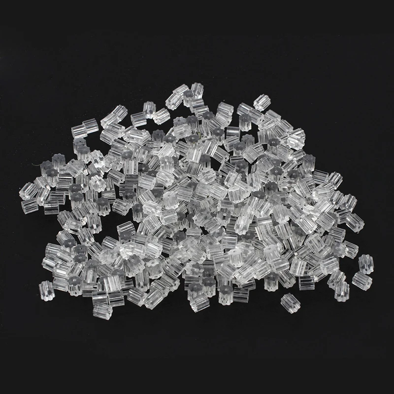 500 шт ПВХ серьги крепеж в форме Куба | Электроника