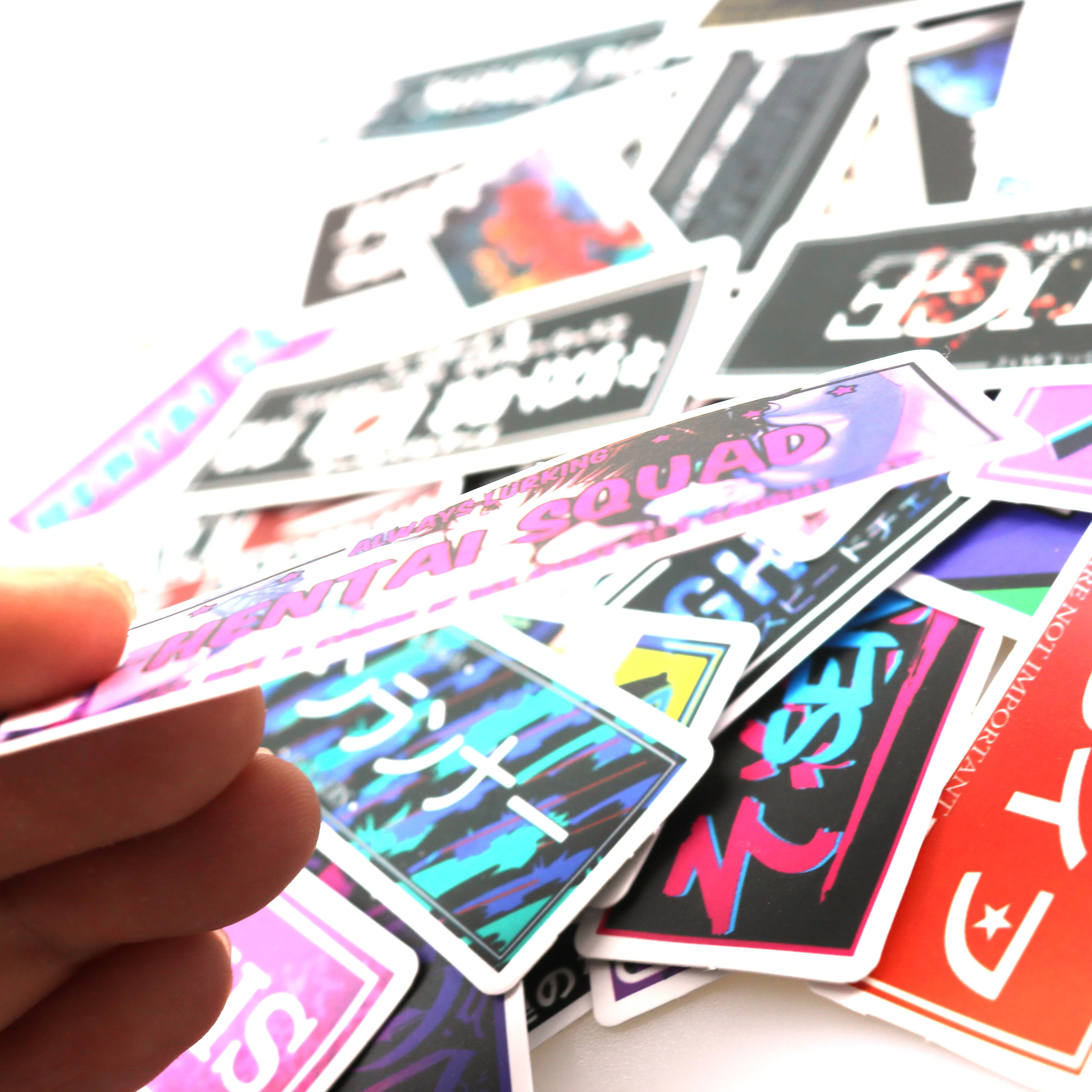 50 шт./упак. гоночный Стиль наклейки JDM Водонепроницаемый скейтборд мотоцикла