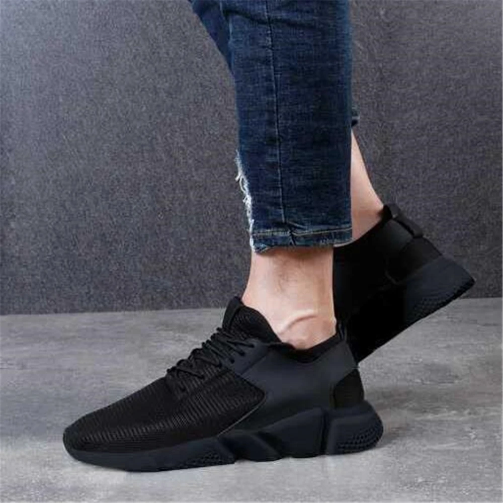 Men Casual Shoes Mesh Sneakers Fashion Lightweight Lac-up Walking Trainers Zapatillas Hombre Sports y1037 | Обувь