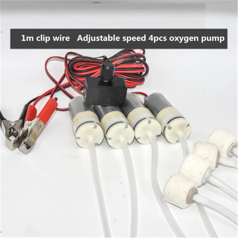 Воздушная помпа DC 12 В кислородный насос электрический двигатель 370 мини-помпы