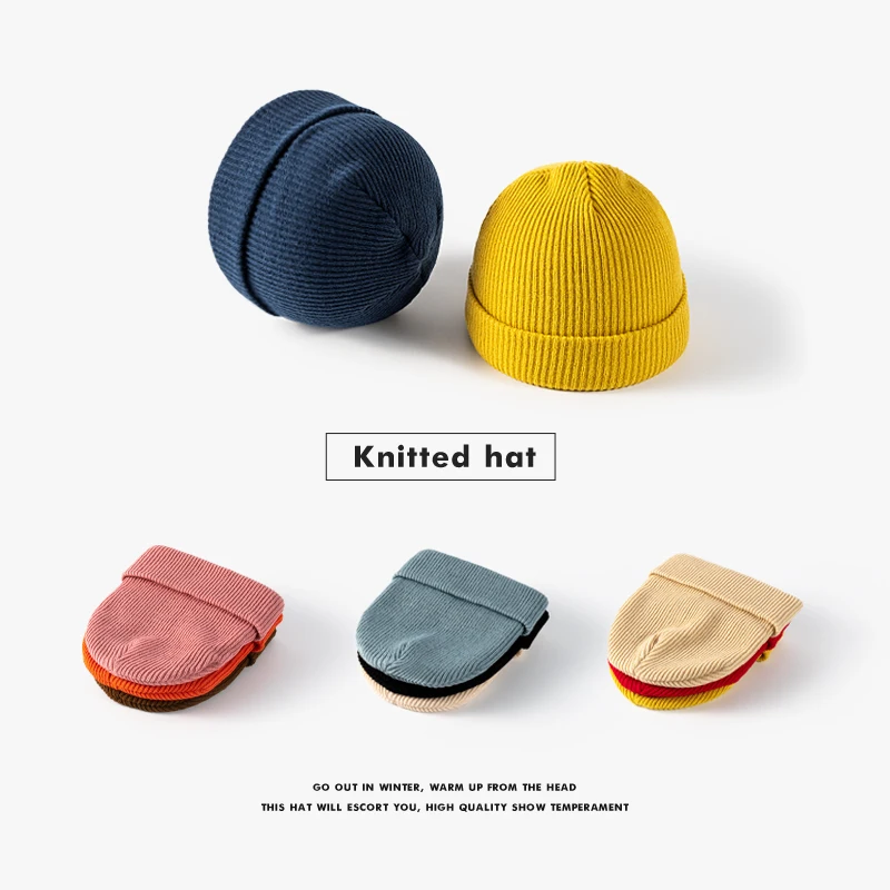 

SLECKTON Wholesale! Beanies Hat for Women and Men Casual Knitted Hat Autumn Winter Kid Hats Outdoor Sports Hat Unisex Bonnet