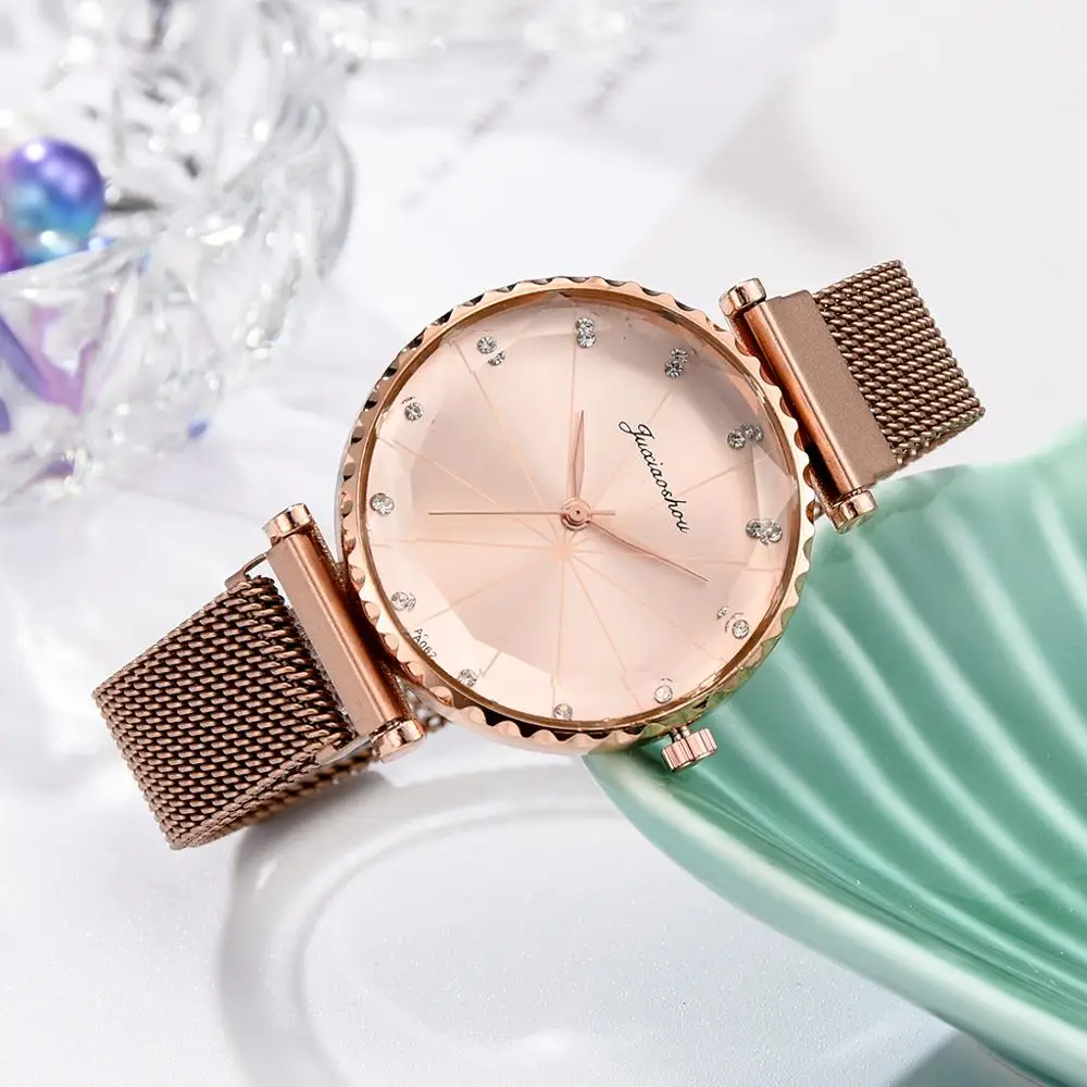 Часы женские кварцевые из нержавеющей стали роскошные брендовые наручные с