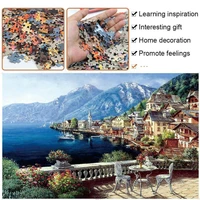 australia town seascape 1000 pieces jigsaw puzzles gift toy kids scenery for adults birthday educational puzzle educational c3d2