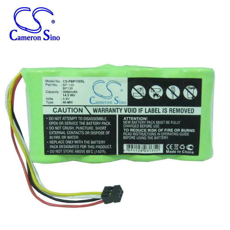 

CameronSino for FLUKE ScopeMeter 123 123S 124 124S BP130 battery