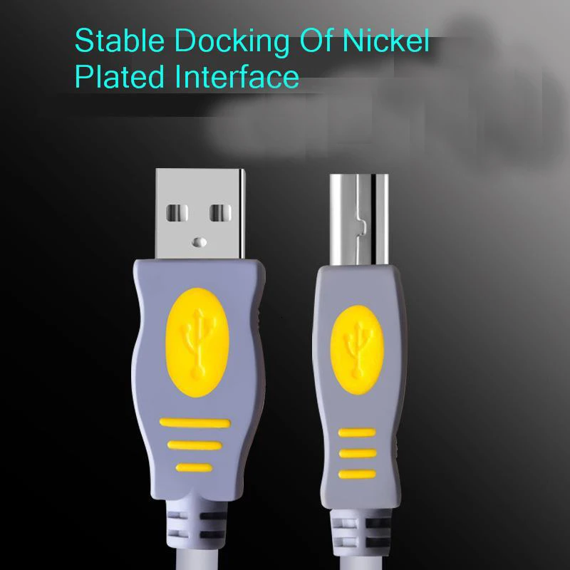 SeenDa USB кабель для принтера Male to 2 0 цифровая камера принтер соединительная