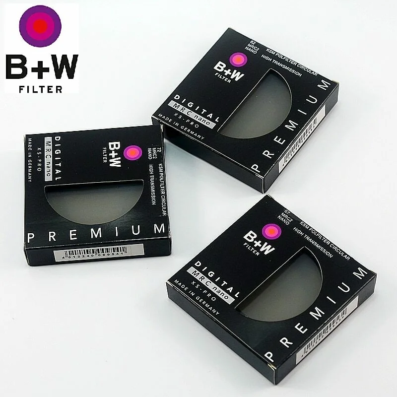 

B+W CPL 67_72_77_82mm KSM Digital XS-PRO MRC Nano Haze Filter Polarizer/Polarizing CIR-PL Multicoat Protective For Camera Lens