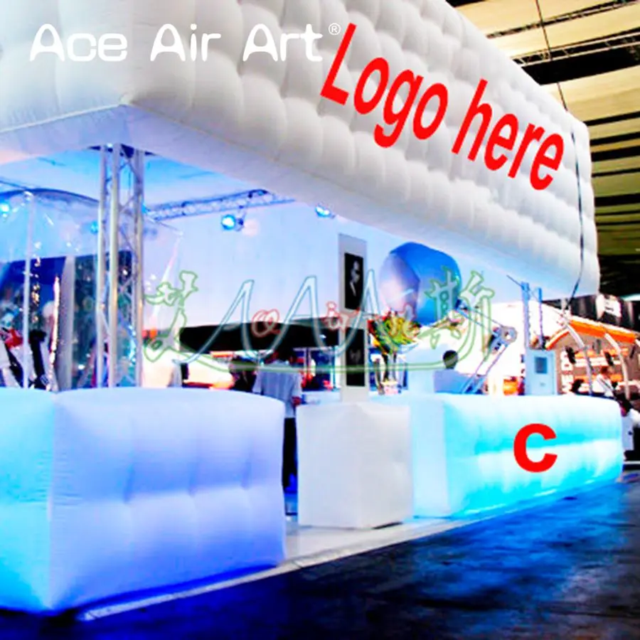 Аренда надувная палатка без освещения стальной рамы концессионная для торговой