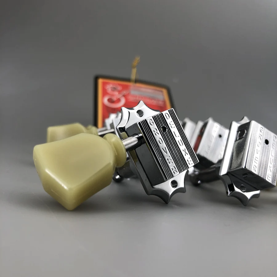 Оригинальные Насадки для струйной гитары Grover серия 135 насадки хромированные LP