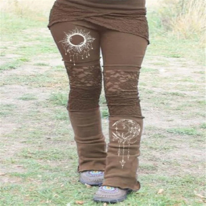 Обтягивающие сексуальные штаны в средневековом стиле для косплея Женские