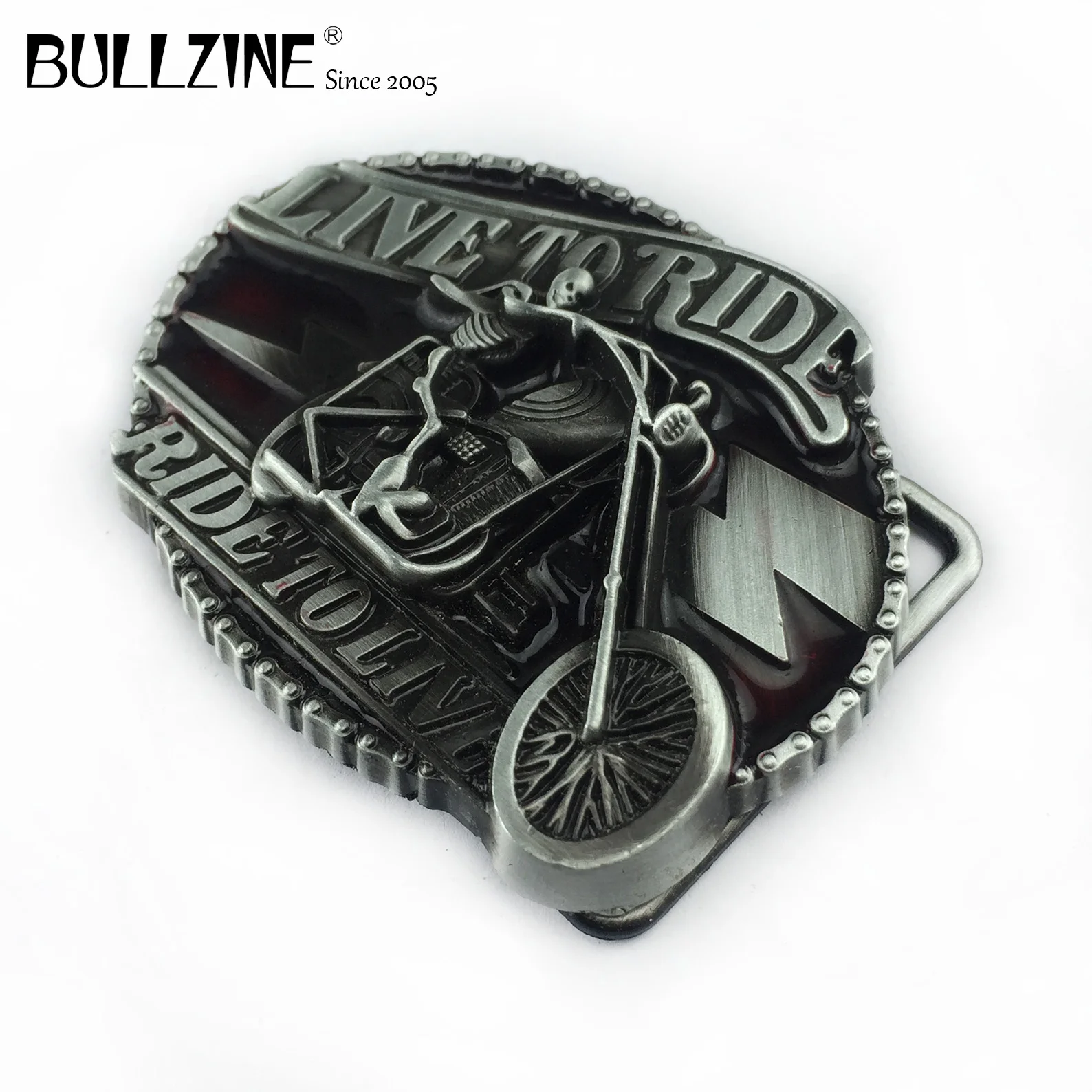 Bullzine западные джинсы для водителя ковбойская Подарочная пряжка ремня Оловянная