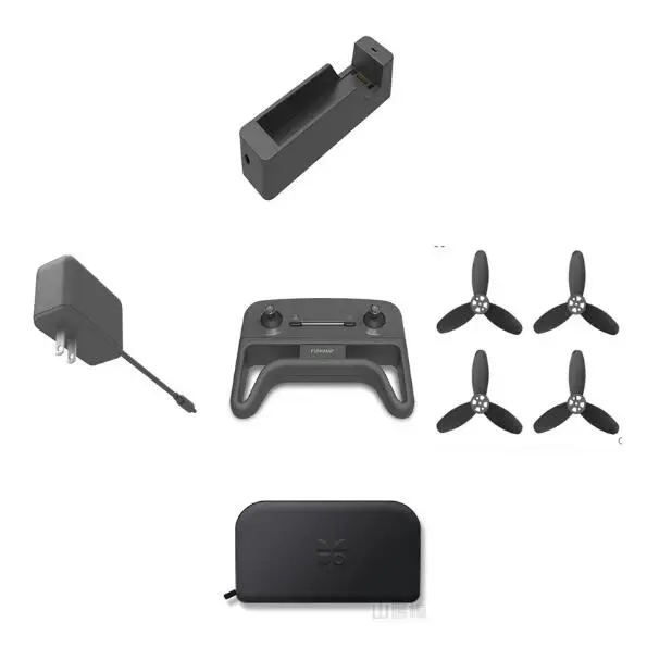 

FUNSNAP iDol-1 RC Drone Parts Remote Controller Wind Blade Charger Card Set Receiving Package