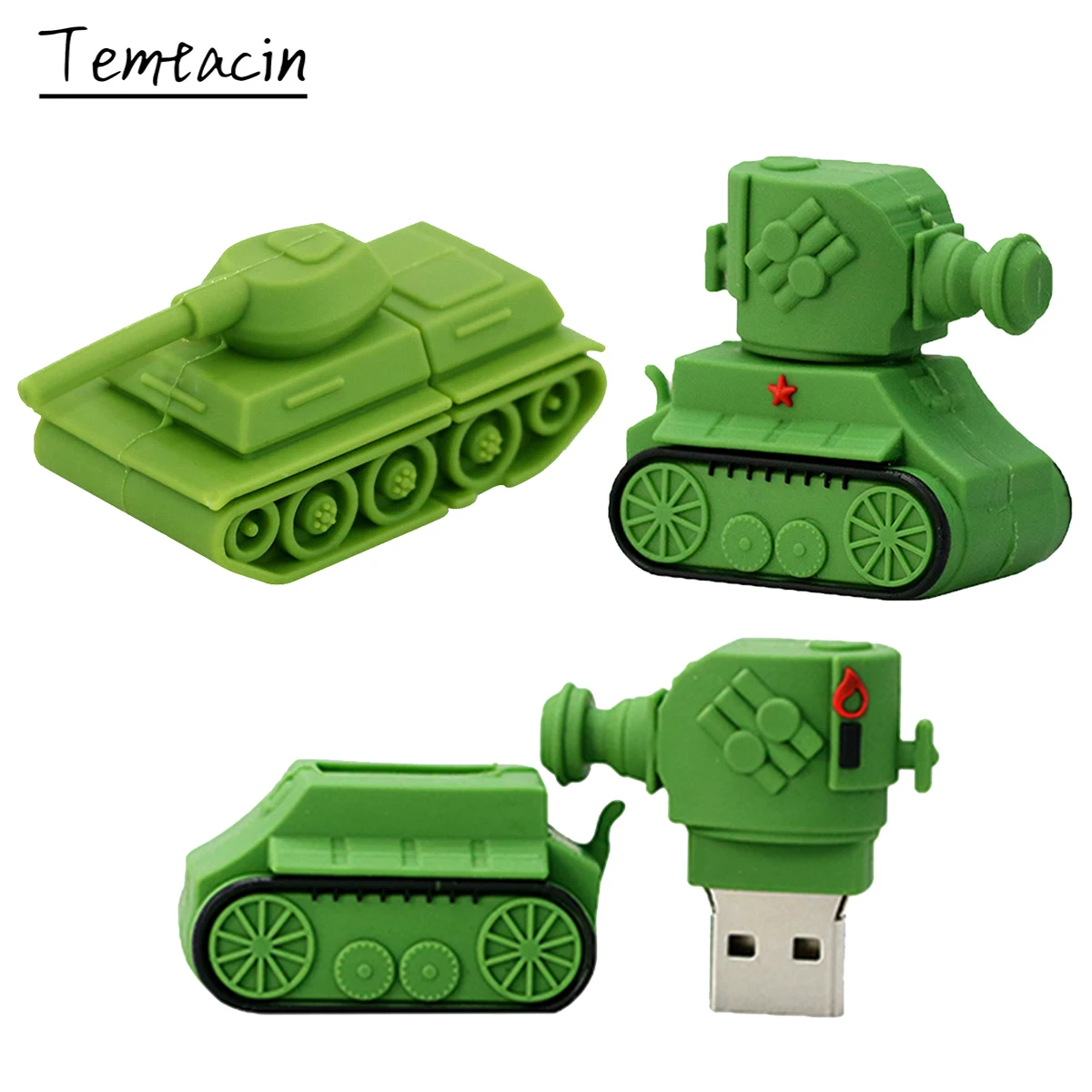 Модель танка с героями мультфильмов USB флешка 4 ГБ 8 16 32 64 128 USB2.0 флеш накопитель 256
