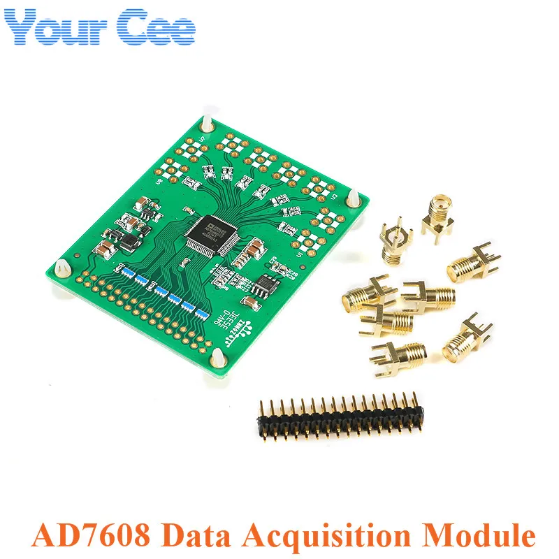 

Модуль сбора данных AD7608, 8-канальный 18-битный модуль ADC для внешней справки, интегральные схемы 18 бит/200 кбит/с