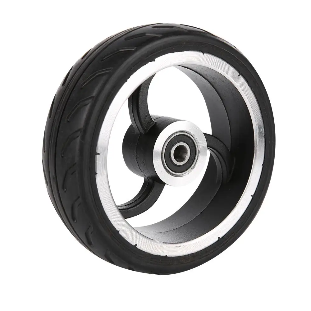 

High Quality 5.5 Inch Scooter Wheel PU Tire Aluminum Alloy Rubber For Wheelchair Rear Wheel