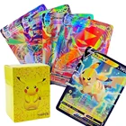 TOMY 490 шт., Покемон, французская карточка с 200 GX 100 TAG TEAM 110 V 40 VMAX 20 EX 20 MEGA