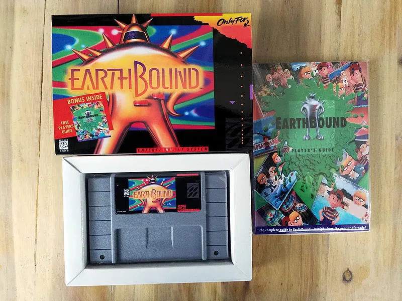16Bit игры* Earthbound(версия США! Коробка+ руководство+ картридж