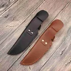 Многофункциональный чехол для ножей, кожаный футляр длиной 22 см с пряжкой для поясного ремня, защитный чехол для карманного ножа, кожаный футляр