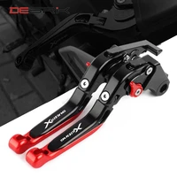 cnc aluminum motorcycle folding extendable brake clutch levers for kymco xciting 250 300 400 s400 500ri ck250t ck300t abs