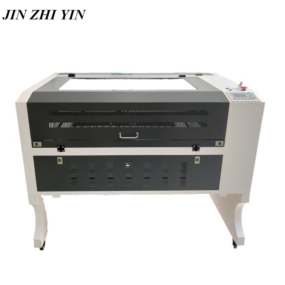 6090 Лазерный Гравировальный режущий станок 80 Вт дерево акрил co2 лазерный гравер