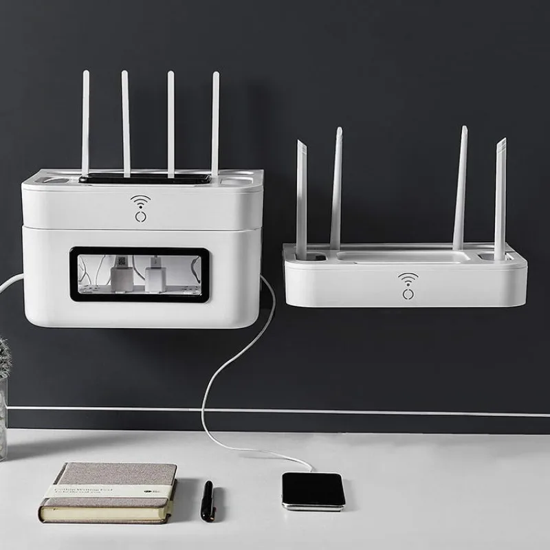 Ящик для хранения Wi Fi роутера отдельный настенный органайзер проводной платы