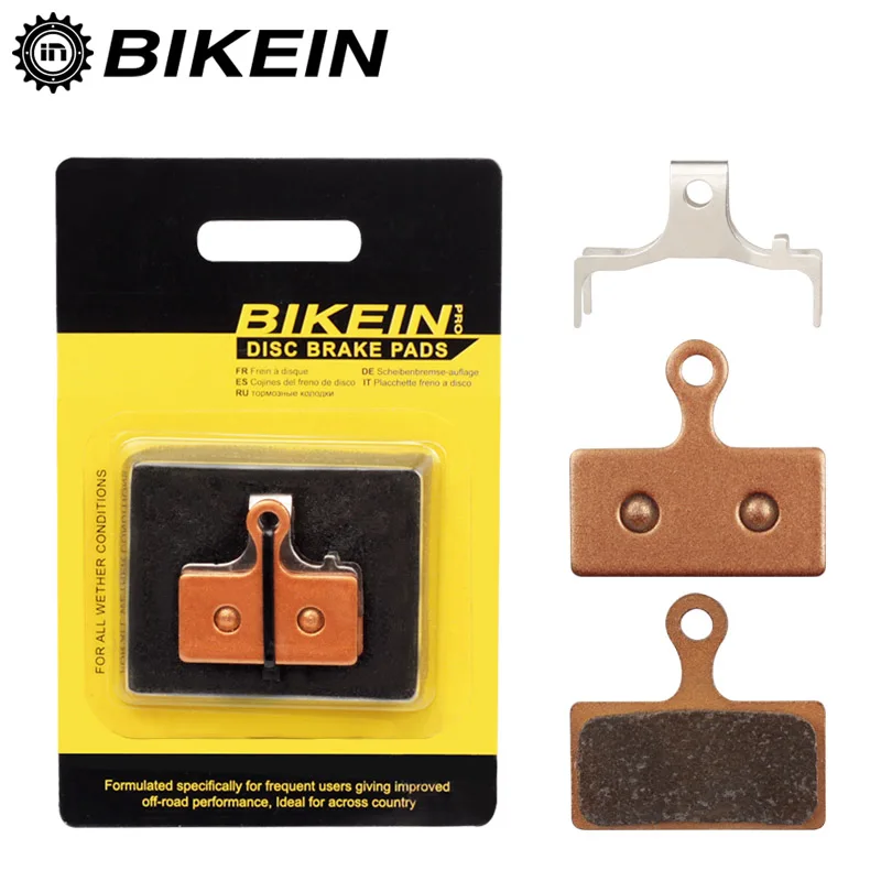 BIKEIN 2 пары Mtb Gesinterde Hydraulische Schijfremblokken Voor Shimano M988 M985 XT/TR M785/SLX m675/Deore M615/Alfine