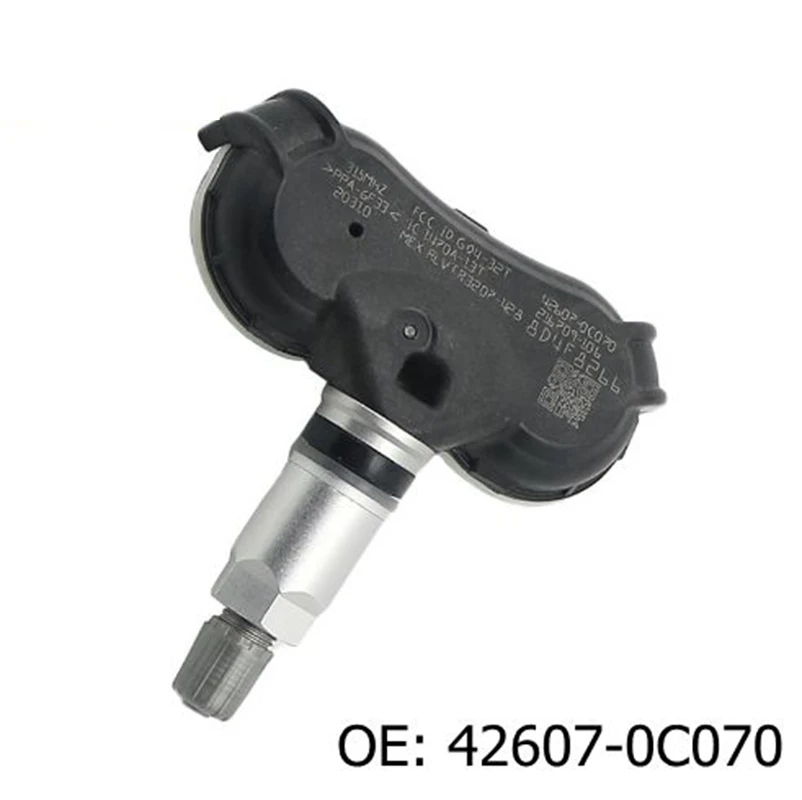 

CarTPMS Sensor 42607-0C070 426070C070 Tire Pressure Monitoring Sensor 315MHZ 42607-0C050 42607-08010 Fit For Toyota High Quality
