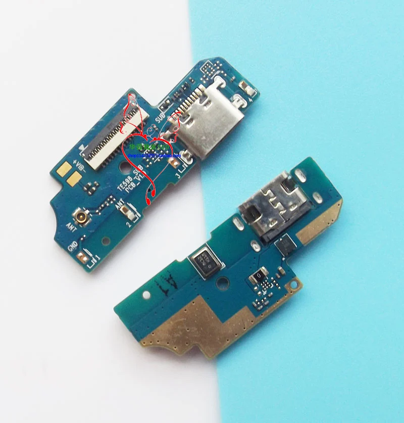 Новая Оригинальная USB-плата Oukitel C19 зарядная плата с микрофоном в сборе ремонтные