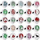 Предновогодние ароматерапия ювелирные изделия подвеска-диффузор дерево снежинка Санта Клаус диффузор для эфирных масел, автомобильный зажим аромат диффузор медальон