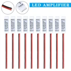 5 шт. светодиодный контроллер усилителя RGB 8  16 В постоянного тока 3 * 4A мини портативный усилитель светодиодный Ной ленты RGB для светодиодной ленсветильник 5050 3528 RGB