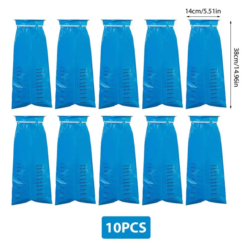 10 штук аварийного пакета для укачивания рвоты портативный автомобильный мешок