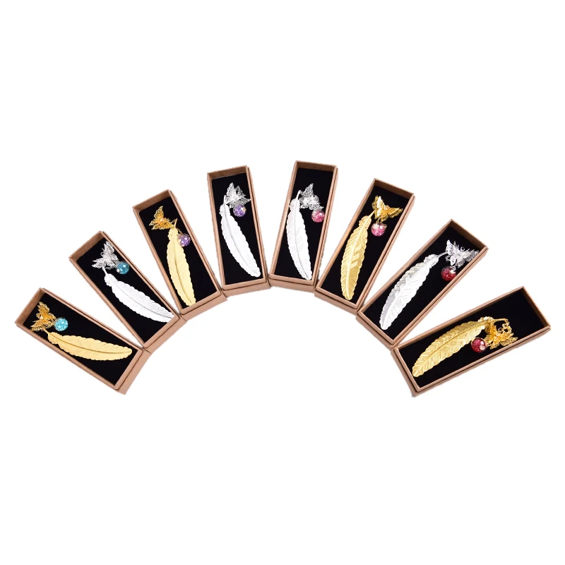 

Retro Vintage Bookmark Creative Metal Bookmarks Stationery Gift