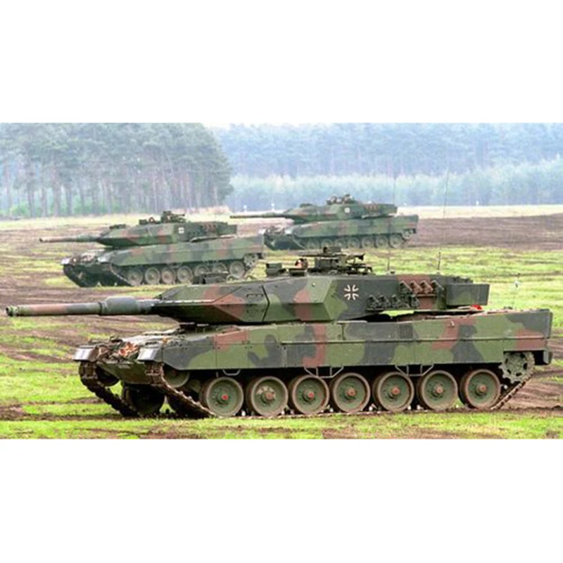 Литая коллекция 1/72 немецкий Леопардовый основной боевой танк IIA5 модель из сплава