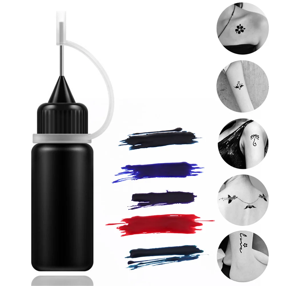

10ml Temporary Tattoo Ink Body Art Painting Natural Long Lasting Tattoo Tool MH88
