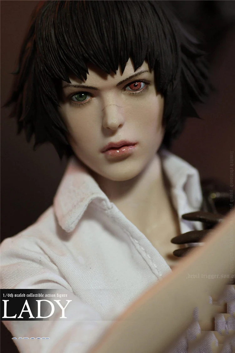 Леди DMC III полный набор экшн Коллекционная в наличии DMC302 1/6 весы рисунок головы