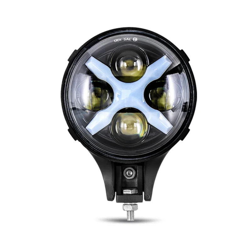 2 шт. 6 дюймов 60 Вт Светодиодный светильник Точечный s внедорожный грузовик