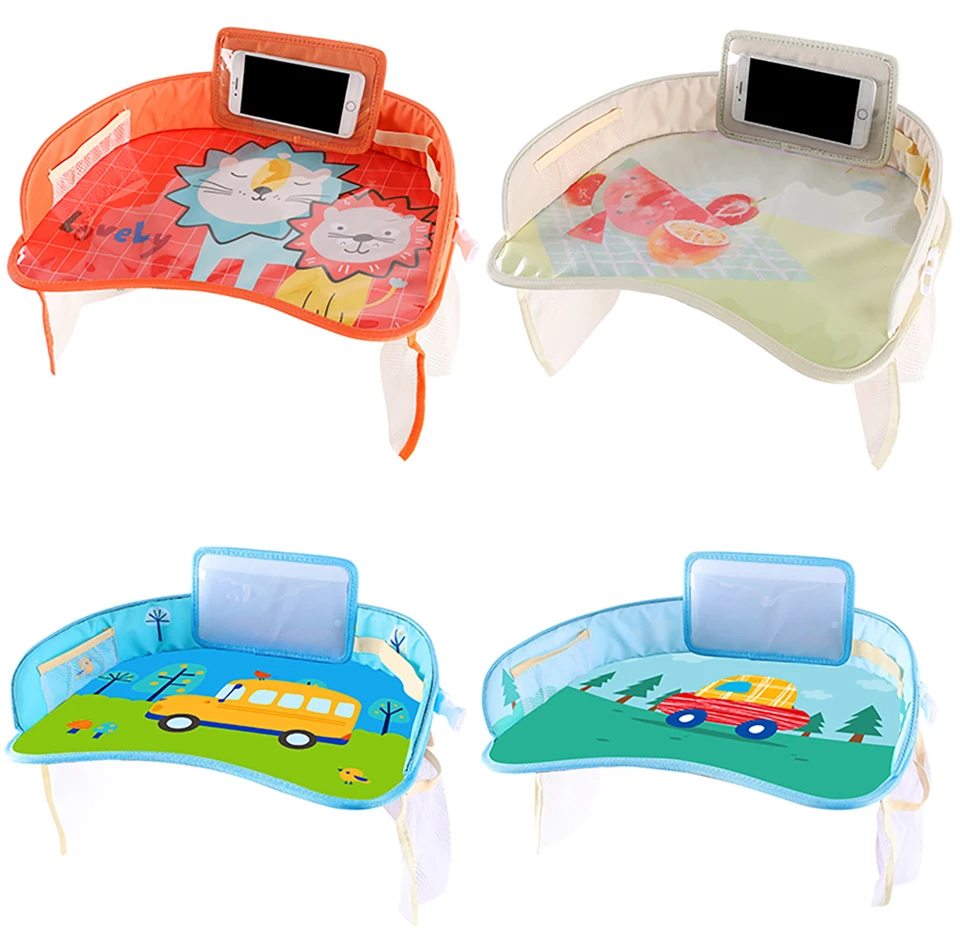 IMBABY Baby портативный стол для автомобиля держатель для коляски еда стол водонепроницаемый детский стол подлокотник для сидения автомобиля хранения детская игрушка