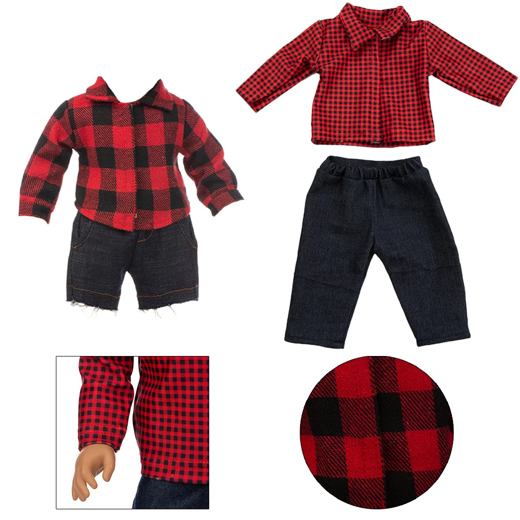 

Two-piece suit 18 inch Doll Clothes and Accessories for 18 inch Doll Clothes Gifts and Accessories