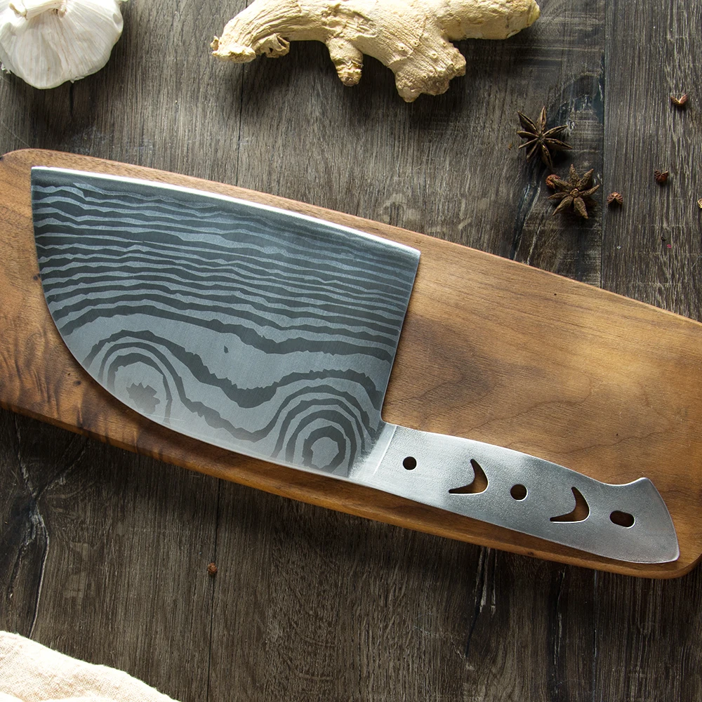 Нож мясника 7cr17 из нержавеющей стали нож ручной работы плакированной сделай сам