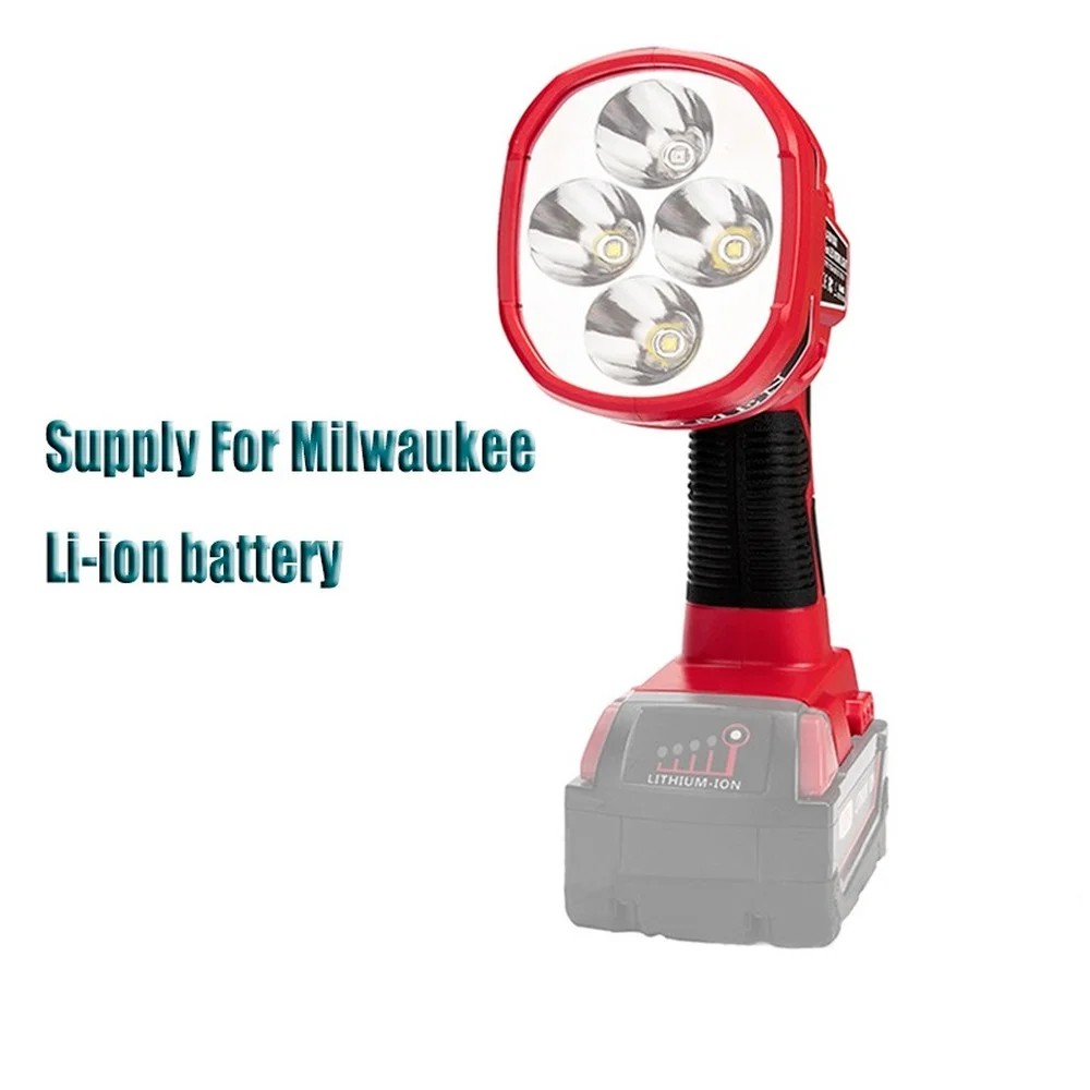 12 Вт Светодиодная лампа Рабочее освещение вспысветильник свет работает для Milwaukee