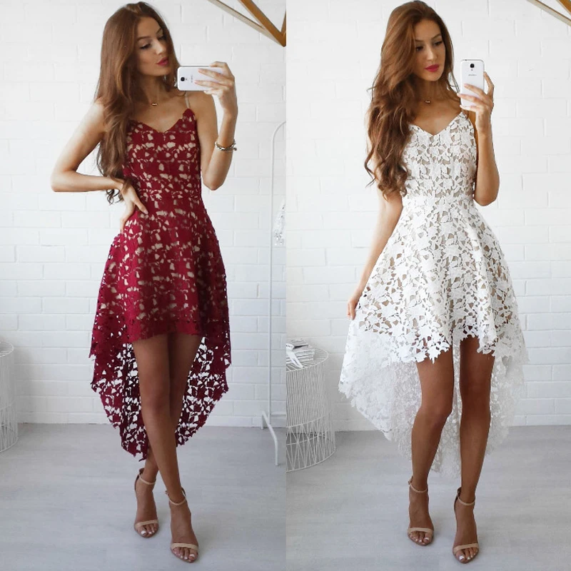 

Лидер продаж, разноцветное асимметричное длинное розовое платье, пикантное Открытое платье на бретелях-спагетти с цветочным принтом, бордо...