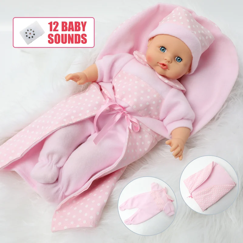 

Кукла-реборн из силикона, длинные волосы, 16 дюймов, 40,5 см