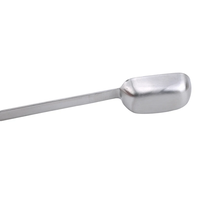 

Hot New Stainless Steel Coffee Spoon Coffee Bean Container Scoops Dessert Ice Cream Tea Measuring Spoon Kitchen Accessories