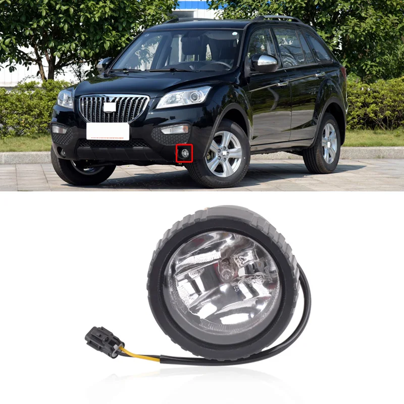 Передняя противотуманная фара CAPQX для внедорожника Lifan X60 противотуманные фары