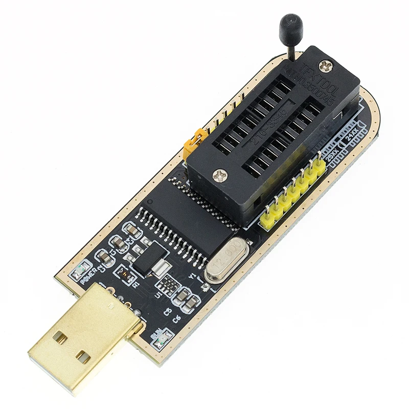 Программатор EEPROM на CH341A модуль программатора и зажимы SOIC8 SOP8 для 93CXX / 25CXX/24CXX USB
