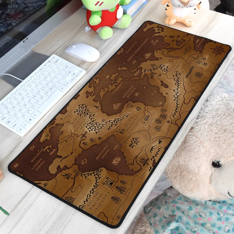 300X600X2MM Mairuige крутая креативная карта с рисунком коврик для мыши Xxl резиновый ПК Компьютерная игра игровой коврик для мыши для украшения настольного коврик для геймера - Цвет: 300X600X2MM