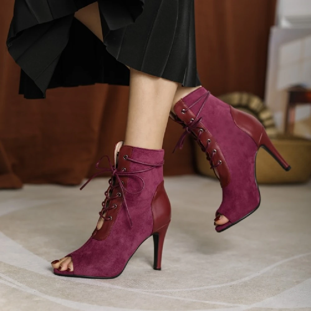 Туфли женские для латиноамериканских танцев модные туфли на высоком каблуке