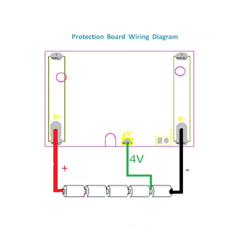 18 в Батарея чип Замена платы PCB для Makita BL1830 BL1840 BL1850 BL1860|Детали и аксессуары